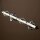 LED Pendelleuchte Glas 3000K Schwarz Graphit 103 cm