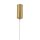 LED Pendelleuchte Glas 3000K Metall Messing Rot Ø18 cm