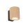 Wandleuchte Downlight Holz Schwarz Buche GU10 H:8,5 cm