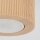 Deckenspot blendarm Holz Buche GU10 rund Ø8 cm Modern