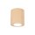 Deckenspot blendarm Holz Buche GU10 rund Ø8 cm Modern