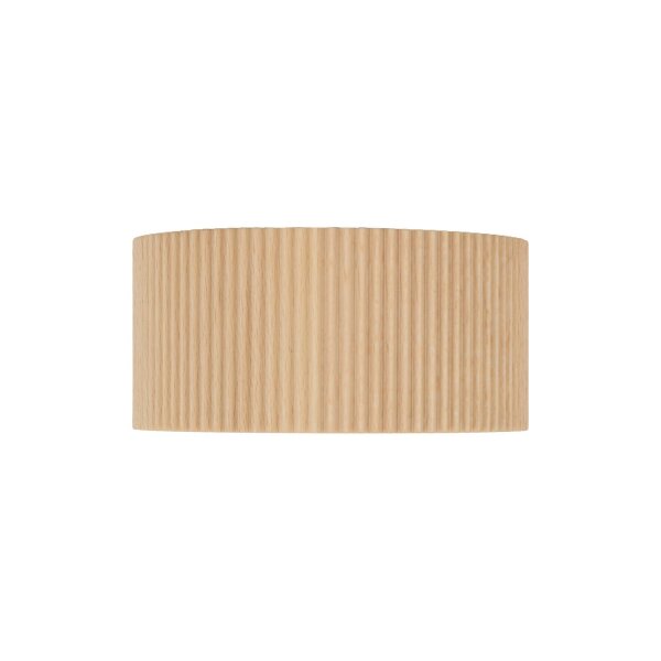 Deckenleuchte blendarm Holz Buche GX53 Ø9,5 cm rund