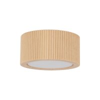 Deckenleuchte blendarm Holz Buche GX53 Ø9,5 cm rund