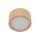 Deckenleuchte blendarm Holz Buche GX53 Ø9,5 cm rund