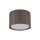 Deckenspot Aluminium Braun GX53 rund Ø8,4 cm 3000K
