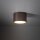 Deckenspot Aluminium Braun GX53 rund Ø8,4 cm 3000K
