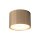 Deckenspot Aluminium Champagner GX53 Ø8,4 cm rund 3000K