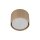 Deckenspot Aluminium Champagner GX53 Ø8,4 cm rund 3000K