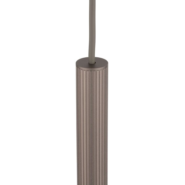 Pendelleuchte Metall Braun G9 B:5,2 cm rund dekorativ