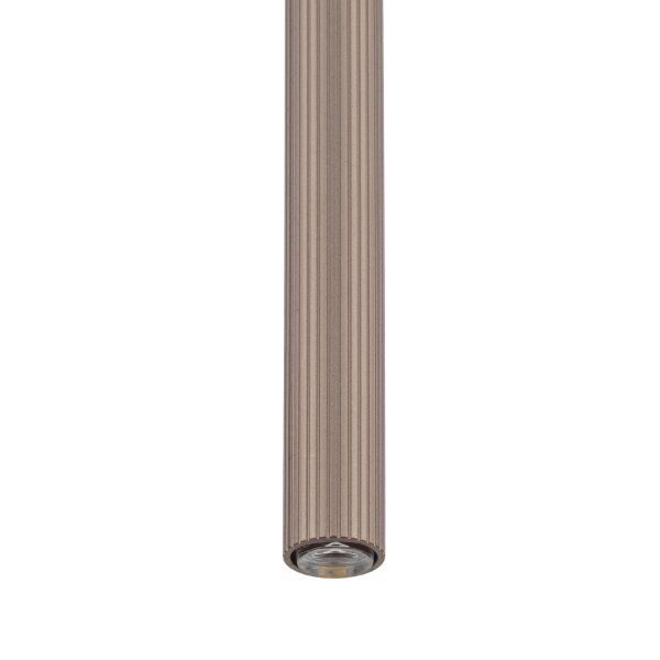 Pendelleuchte Metall Braun G9 B:5,2 cm rund dekorativ