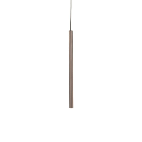Pendelleuchte Metall Braun G9 B:5,2 cm rund dekorativ
