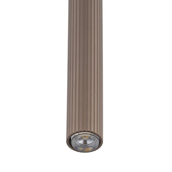 Pendelleuchte Metall Braun G9 B:5,2 cm rund dekorativ