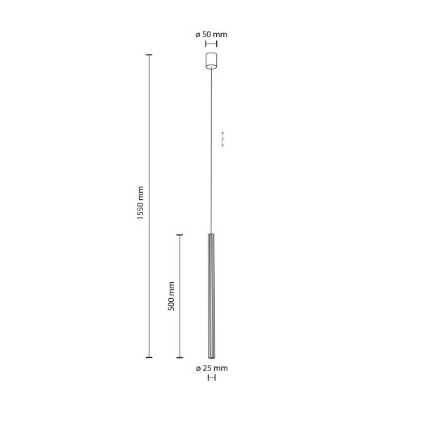 Pendelleuchte Metall Braun G9 B:5,2 cm rund dekorativ