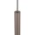 Pendelleuchte Metall Braun G9 B:5,2 cm rund dekorativ