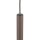 Pendelleuchte Metall Braun G9 B:5,2 cm rund dekorativ