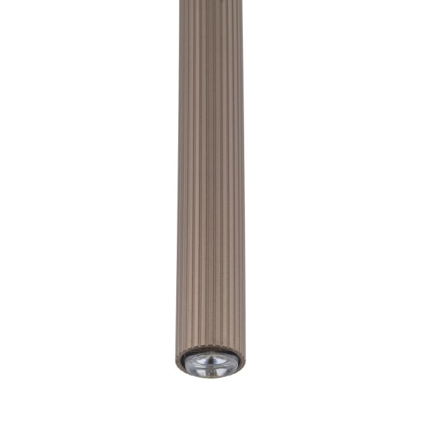 Pendelleuchte Metall Braun G9 rund B:5,2 cm dekorativ