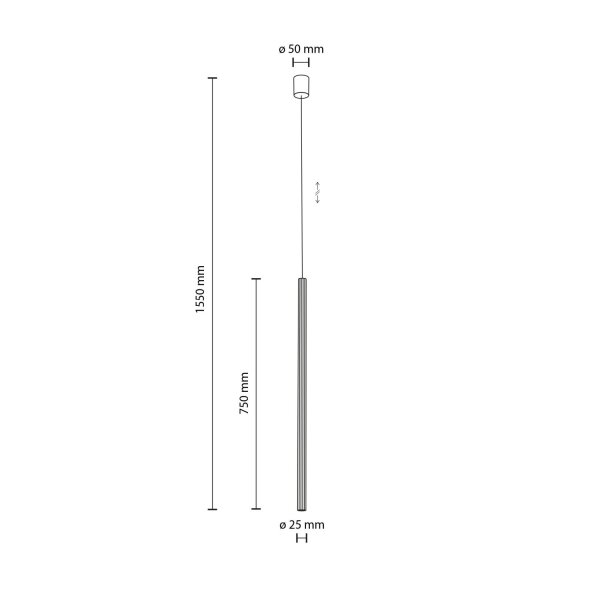 Pendelleuchte Metall Braun G9 rund B:5,2 cm dekorativ