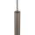 Pendelleuchte Metall Braun G9 rund B:5,2 cm dekorativ