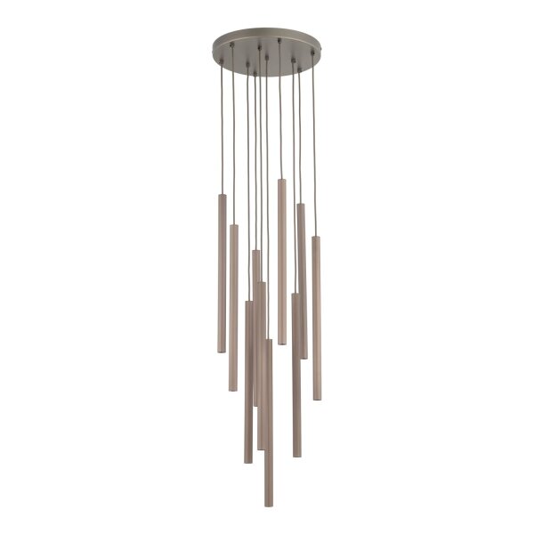 Pendelleuchte mehrflammig Braun G9 B:35 cm dekorativ