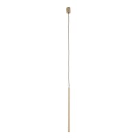Pendelleuchte Metall Sandfarben Beige G9 B:5,2 cm rund