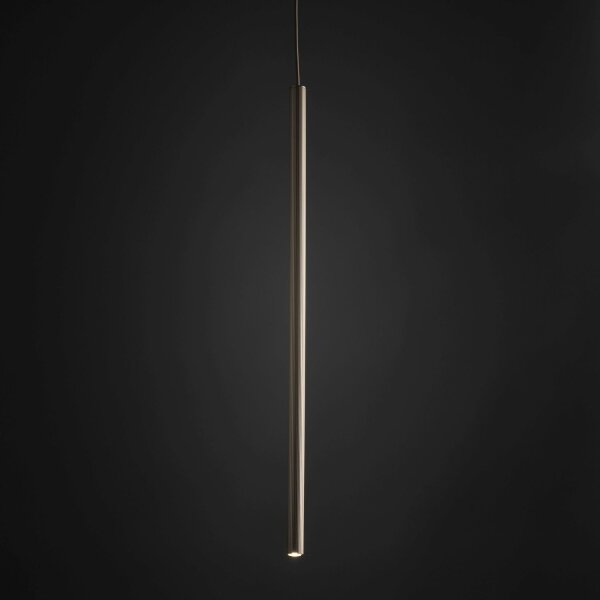 Pendelleuchte Sandfarben Beige Metall G9 B:5,2 cm rund