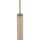 Pendelleuchte Sandfarben Beige Metall G9 B:5,2 cm rund