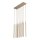 Pendelleuchte mehrflammig Sandfarben Beige G9 L:60 cm