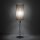 Stehleuchte Stoff Braun rund E27 133 cm klein blendarm