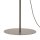 Stehleuchte Stoff Braun rund E27 133 cm klein blendarm