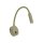 Wandspot mit Schalter verstellbar Olivgrün G9 B:36 cm