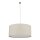 Pendelleuchte 3-flammig Stoff Beige E27 Ø77 cm blendarm