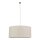 Pendelleuchte 3-flammig Stoff Beige E27 Ø77 cm blendarm