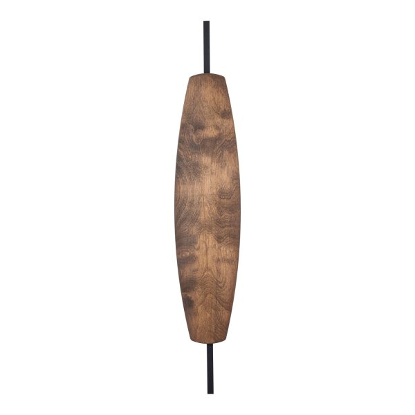LED Wandleuchte indirekt 3000K Holz Metall H:95,5 cm