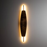 LED Wandleuchte indirekt 3000K Holz Metall H:95,5 cm