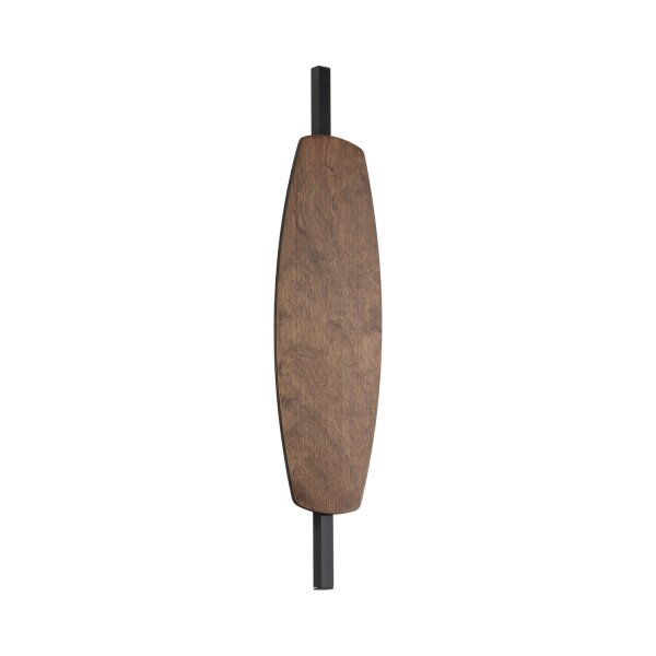LED Wandleuchte indirekt 3000K Holz Metall H:55 cm