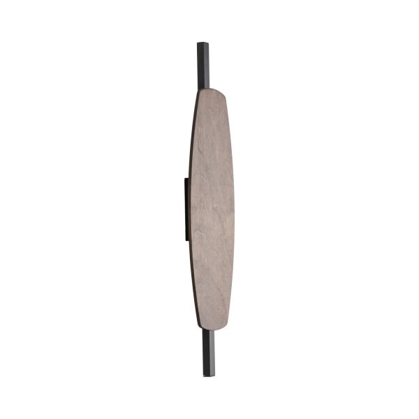 LED Wandleuchte indirekt 3000K Holz Metall H:55 cm