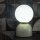 Tischlampe Glas Metall Pistazie E27 H:52 cm dekorativ