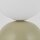 Tischlampe Glas Metall Weiß Pistazie G9 H:21 cm klein