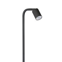 Stehleuchte flexibel Metall Schwarz GU10 140 cm Modern