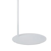 Stehleuchte verstellbar Metall Weiß GU10 H:140 cm