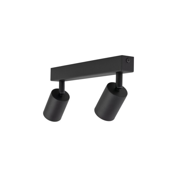 Deckenspot flexibel 2-flammig Schwarz GU10 L:41 cm