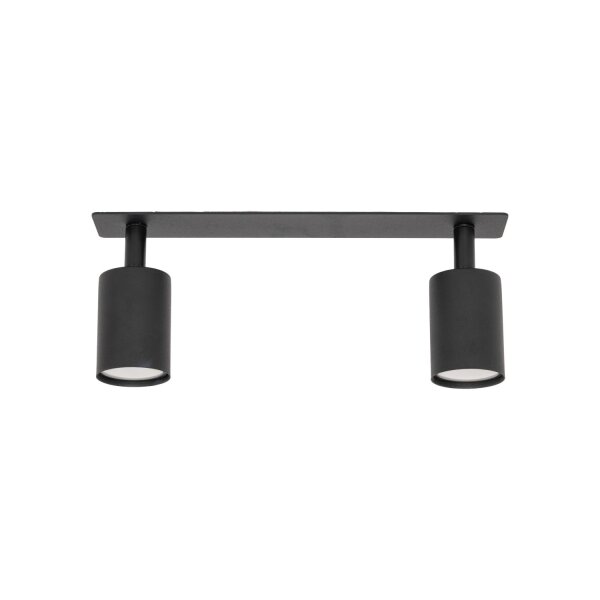Deckenspot verstellbar 3-flammig Schwarz GU10 L:41 cm