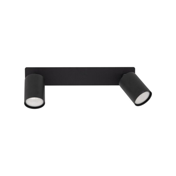 Deckenspot verstellbar 3-flammig Schwarz GU10 L:41 cm