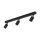 Deckenspot flexibel 3-flammig Schwarz GU10 L:77 cm