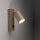 Wandspot flexibel Schalter Sandfarben GU10 B:11 cm