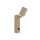 Wandspot flexibel Schalter Sandfarben GU10 B:11 cm