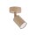 Deckenspot flexibel Metall Sandfarben GU10 L:12 cm
