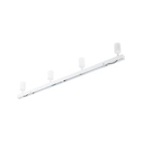 Deckenspot flexibel 4-flammig Metall Weiß GU10 123 cm