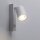 Wandspot verstellbar Schalter Metall Weiß GU10 H:22 cm