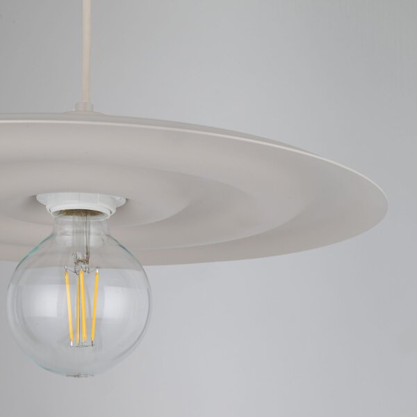 Pendelleuchte Metall Kaschmir Modern E27 Ø40 cm rund